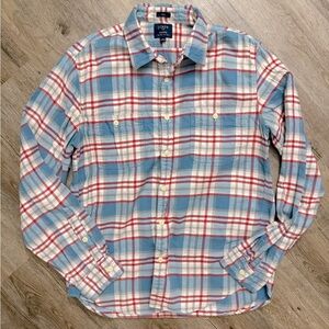 J. Crew • Plaid Flannel Shirt